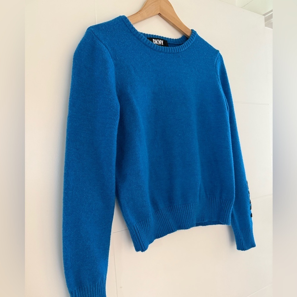 DKNY Crew Neck Sweater, size small. - Picture 3 of 8